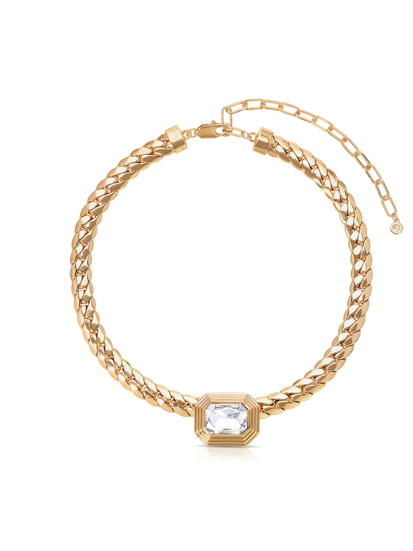 Emerald Deco Necklace