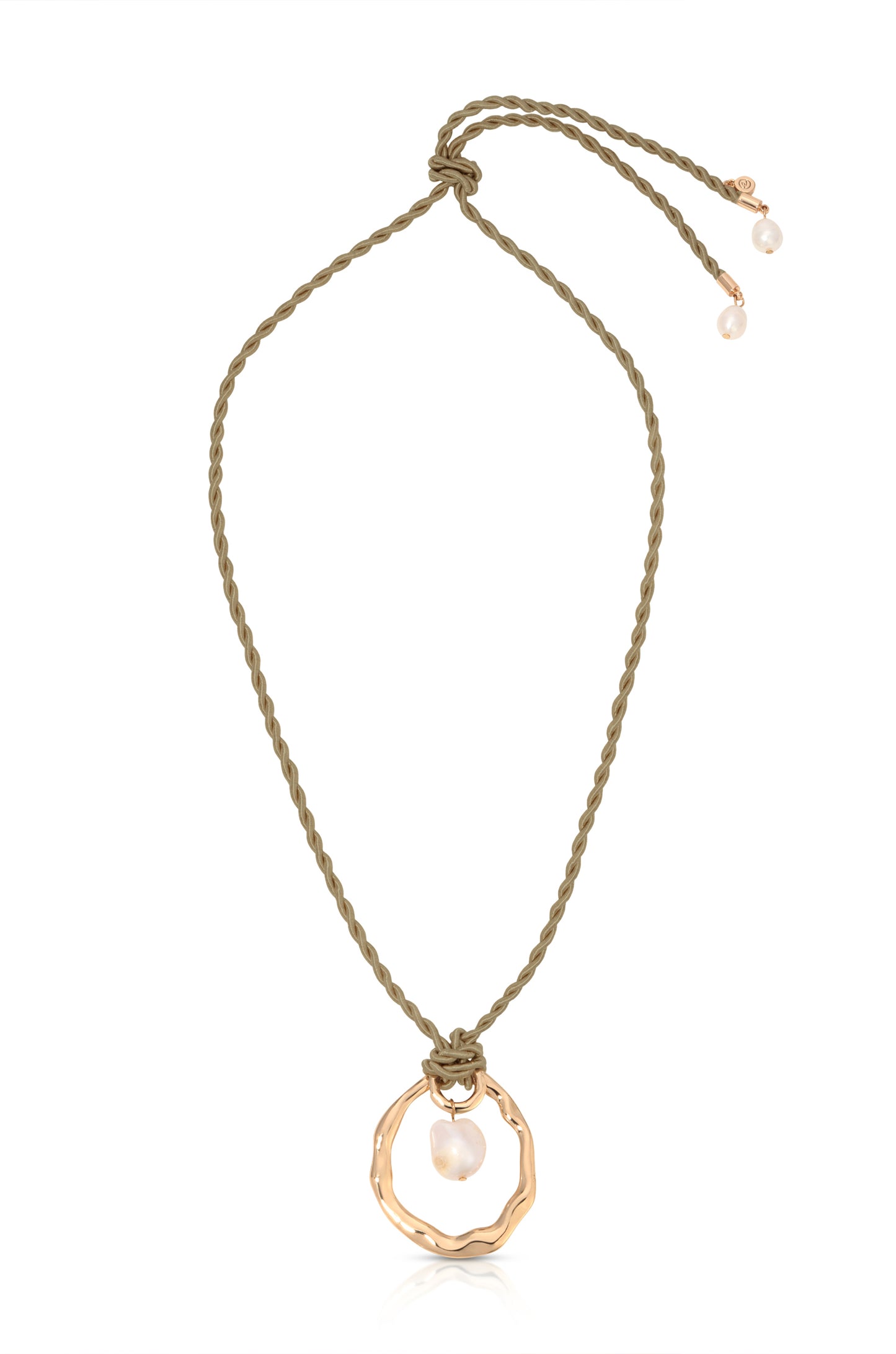 Nautical Pearl Necklace