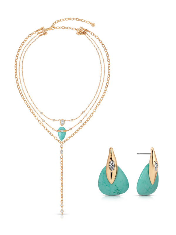 Turquoise Solstice Layered Set