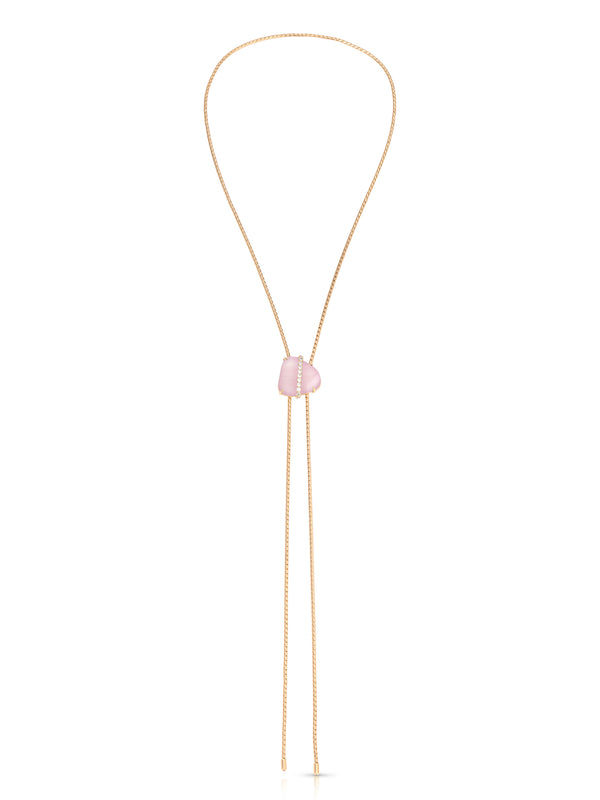 Rose Solstice Bolo Necklace