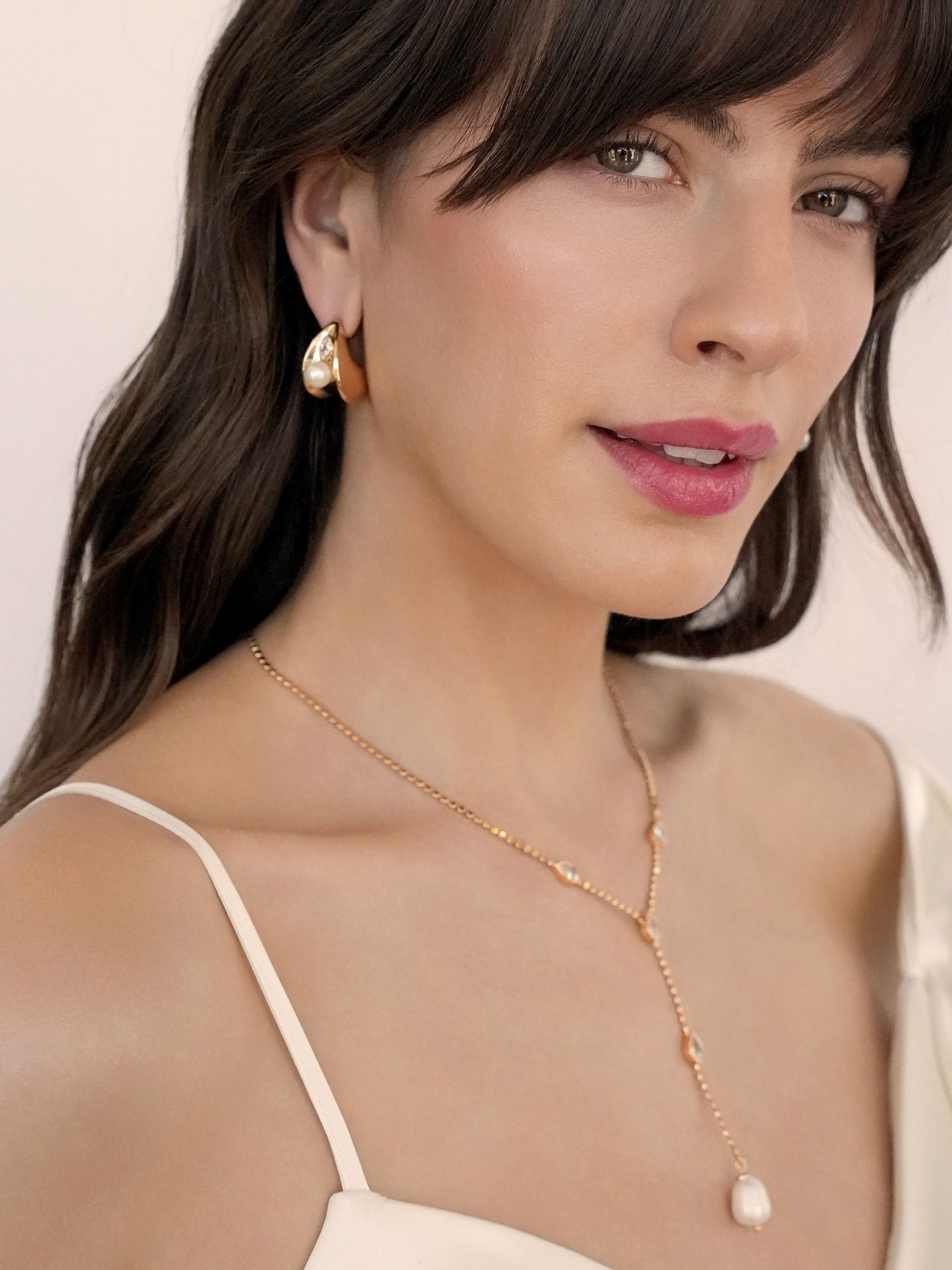 Dripping Crystal Lariat