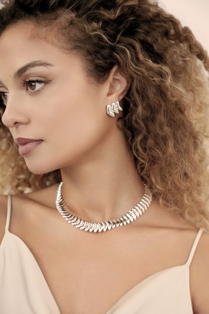 Metal Moderna Necklace