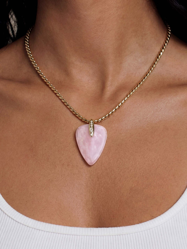Rose Solstice Pendant Choker Second