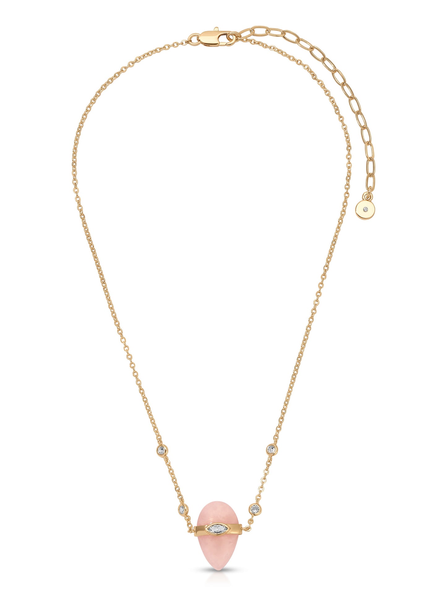 Rose Quartz Solstice Necklace
