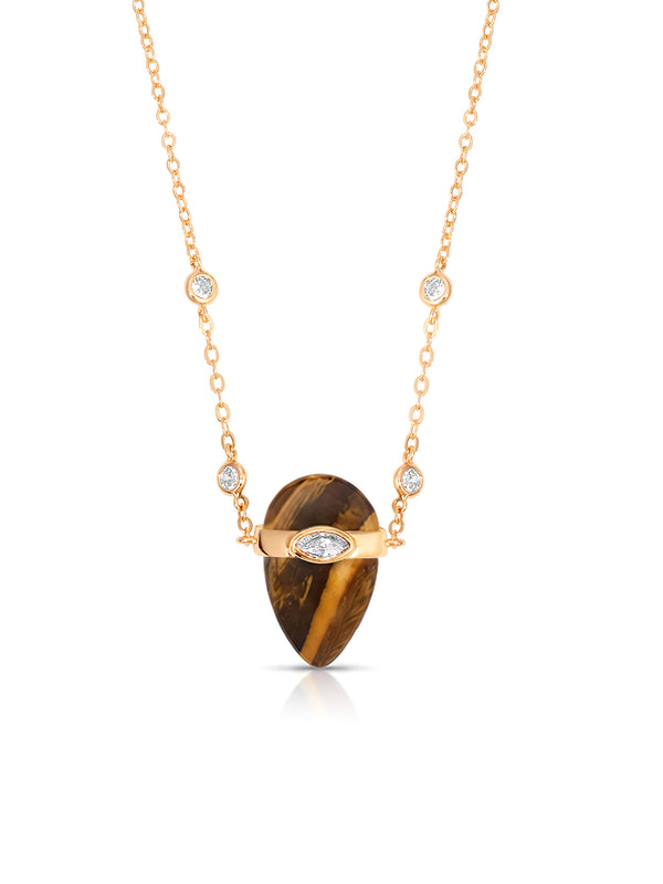 Tiger's Eye Solstice Necklace