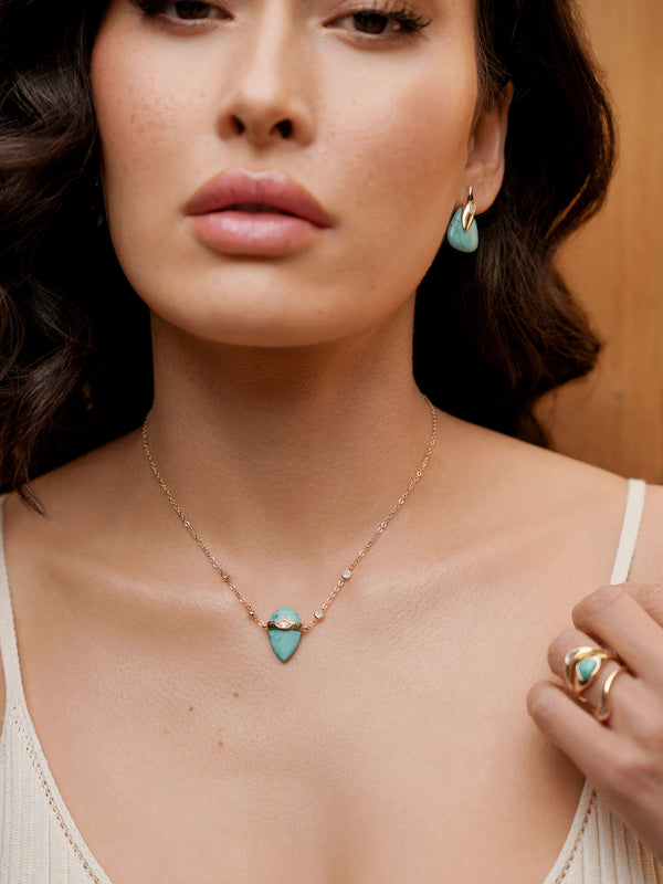 Turquoise Solstice Necklace Second