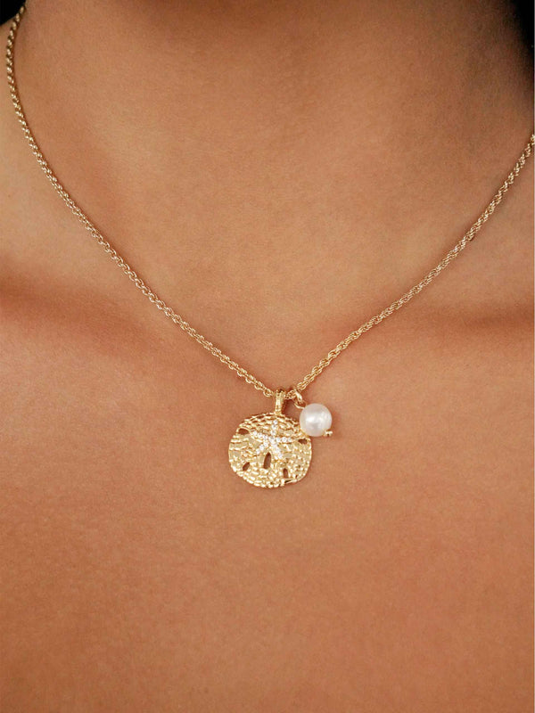 Sand Dollar Charm Necklace Second