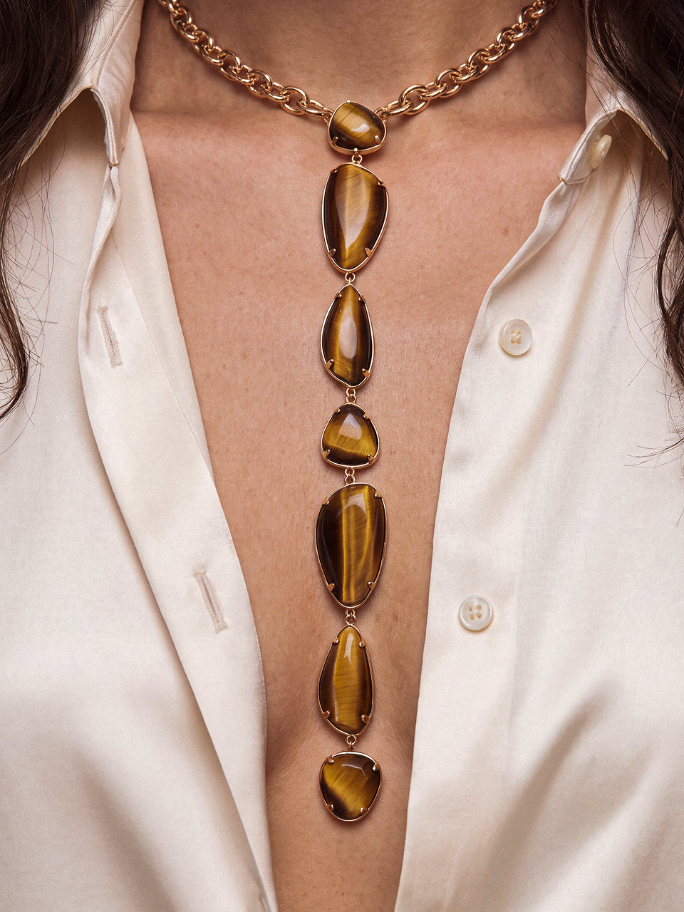 Majestic Desert Set in Tiger’s Eye