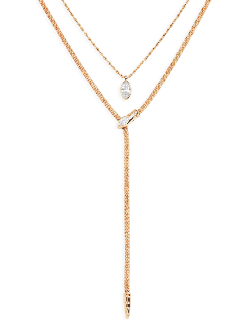 Serpentina Marquise Necklace Set