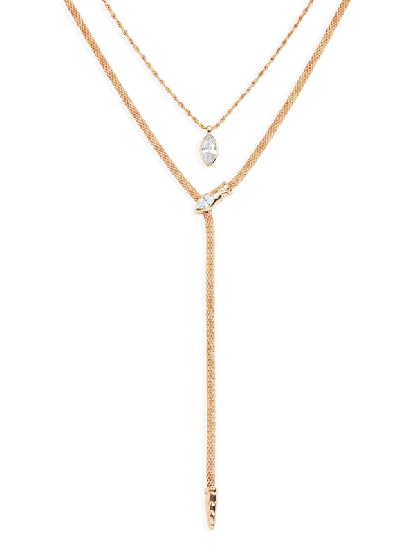 Serpentina Marquise Necklace Set