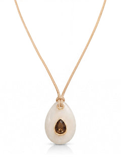 Teardrop Cord Necklace