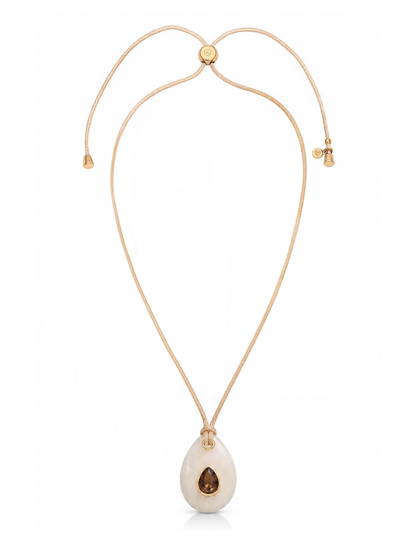 Teardrop Cord Necklace