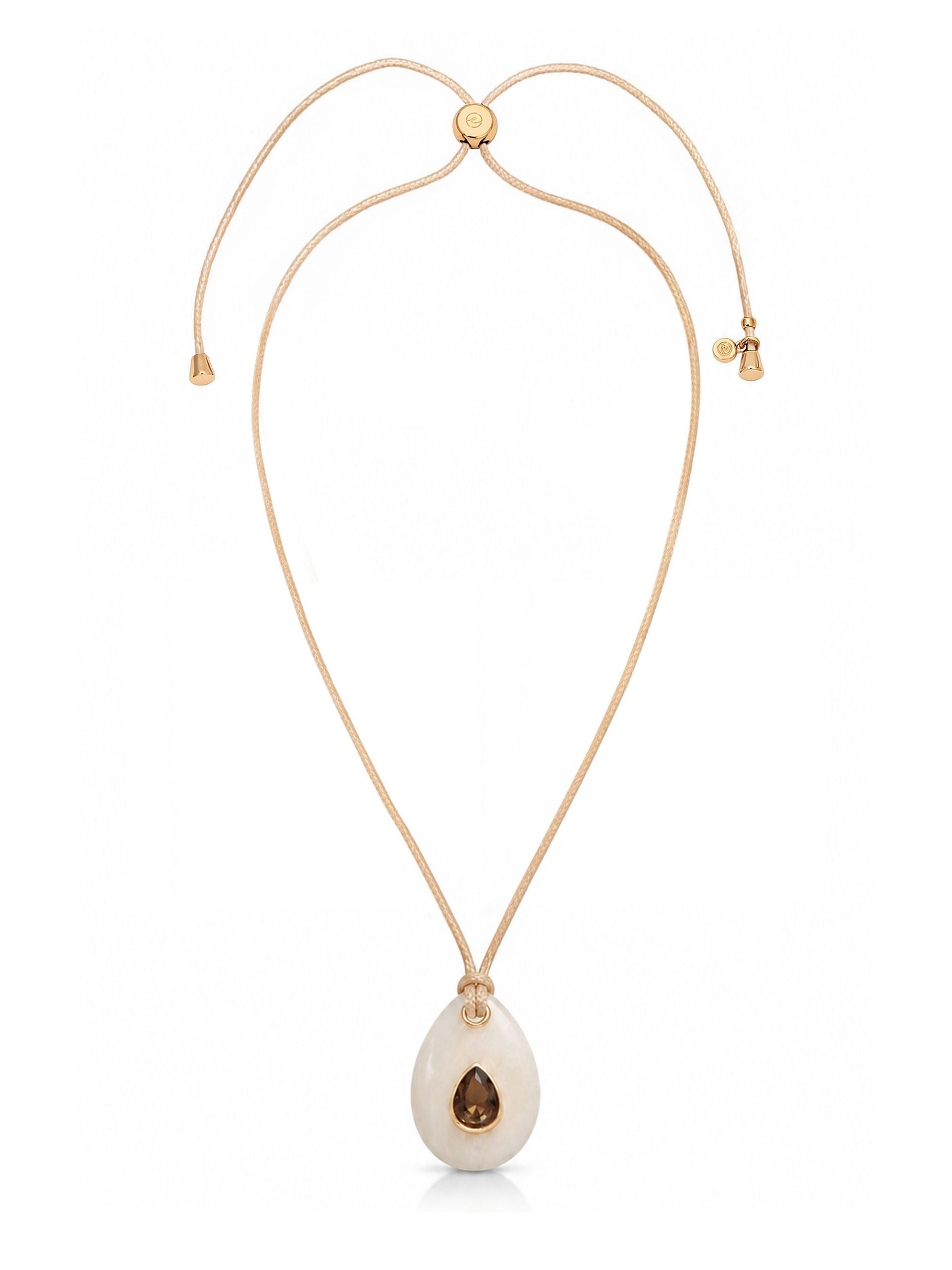 Teardrop Cord Necklace
