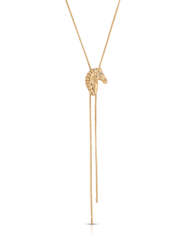 Stallion Bolo Necklace
