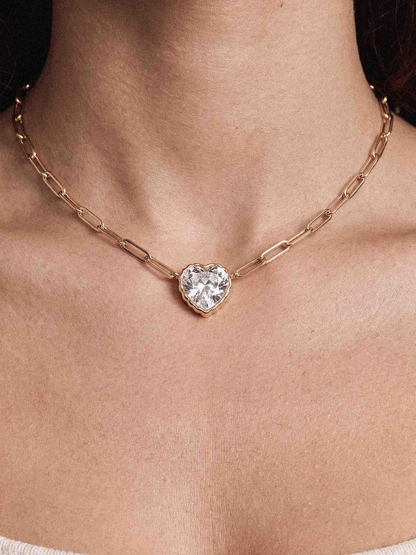 Luxe Heart Necklace Second