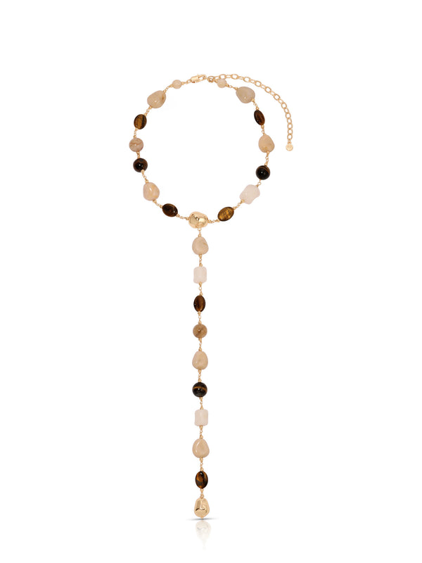 Serene Stone Lariat