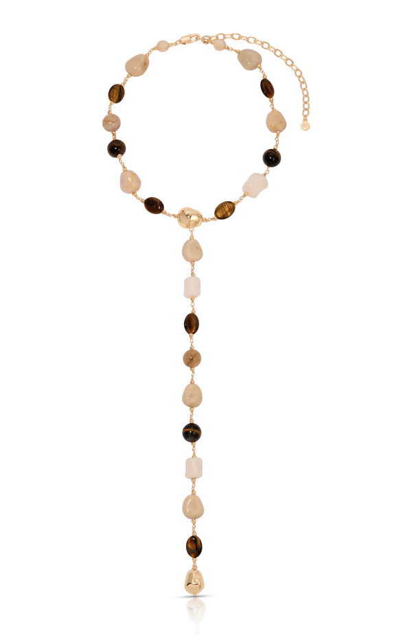 Serene Stone Lariat