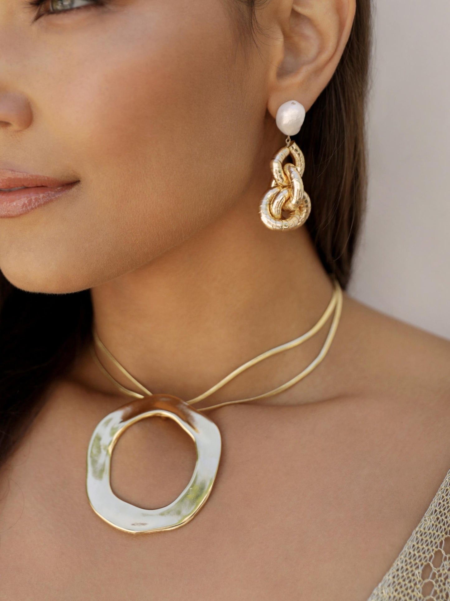 Open Circle Liquid Metal Set