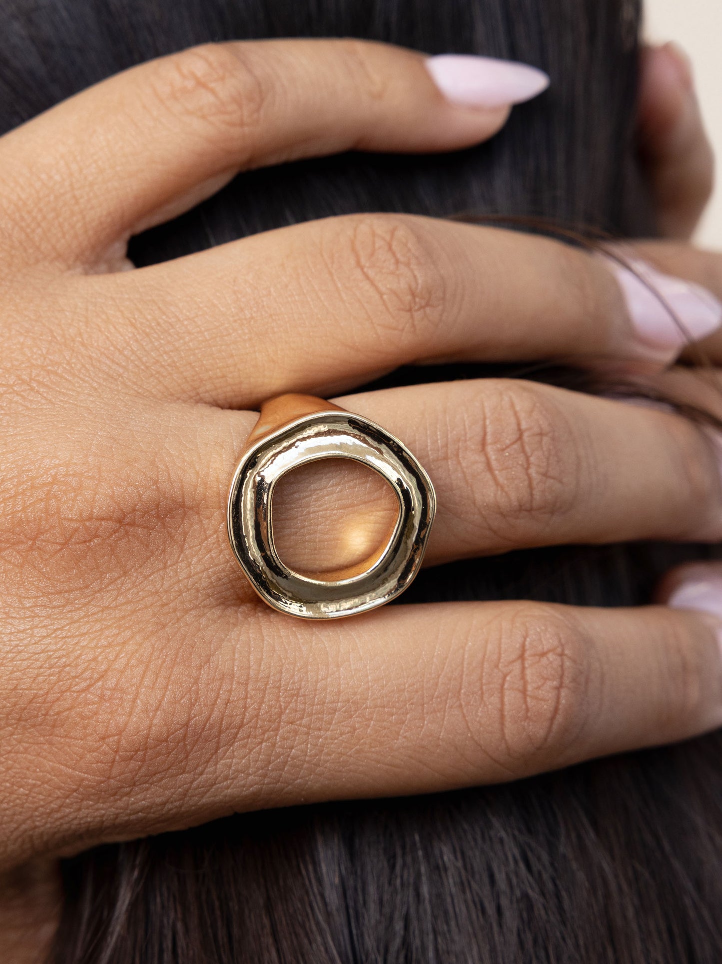 Open Circle Ring