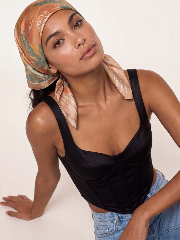 Coastal Palm Scarf Second