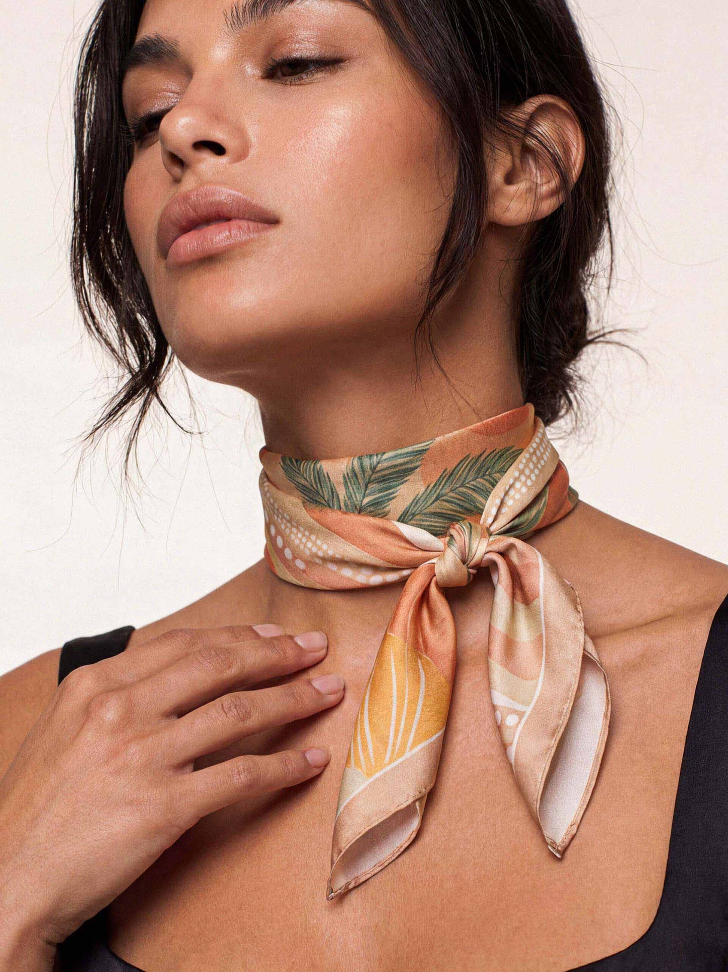 Coastal Palm Scarf