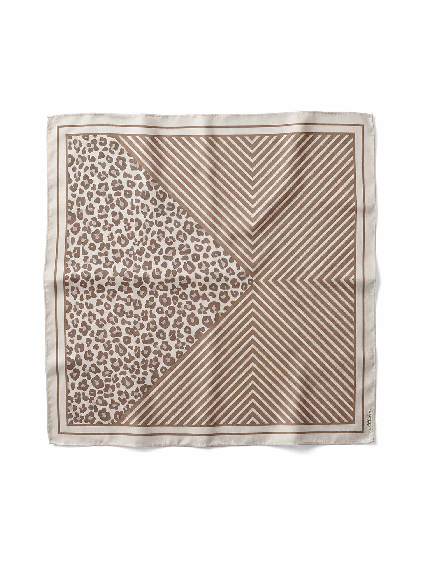Neutral Animal Print Scarf