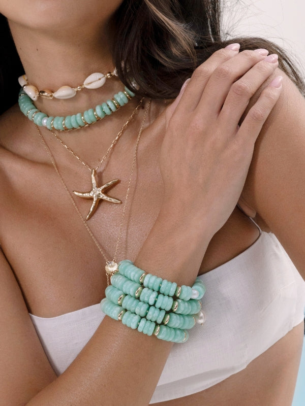 Amalfi Turquoise Bracelet & Necklace Set