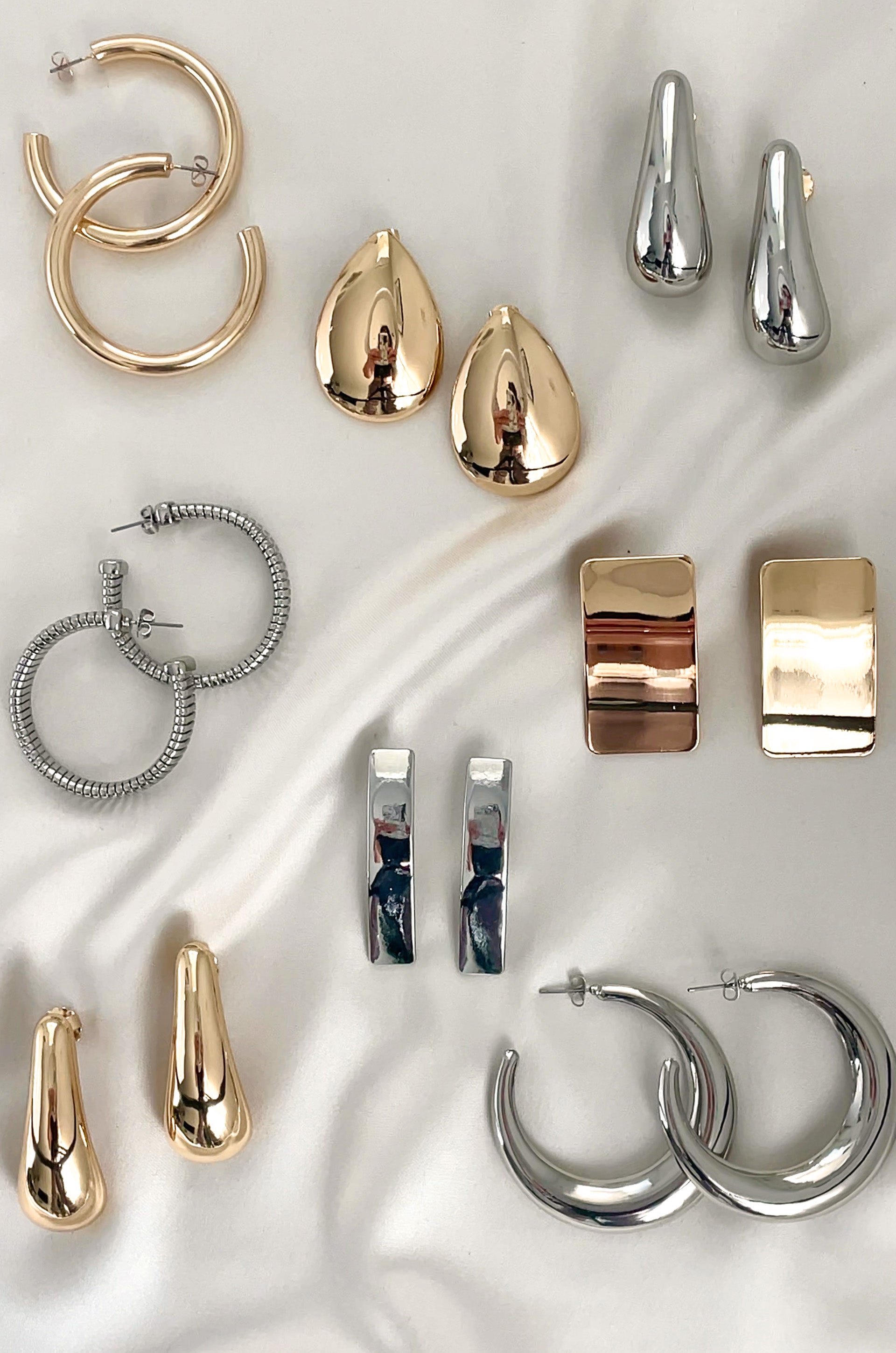 Assortment of earrings