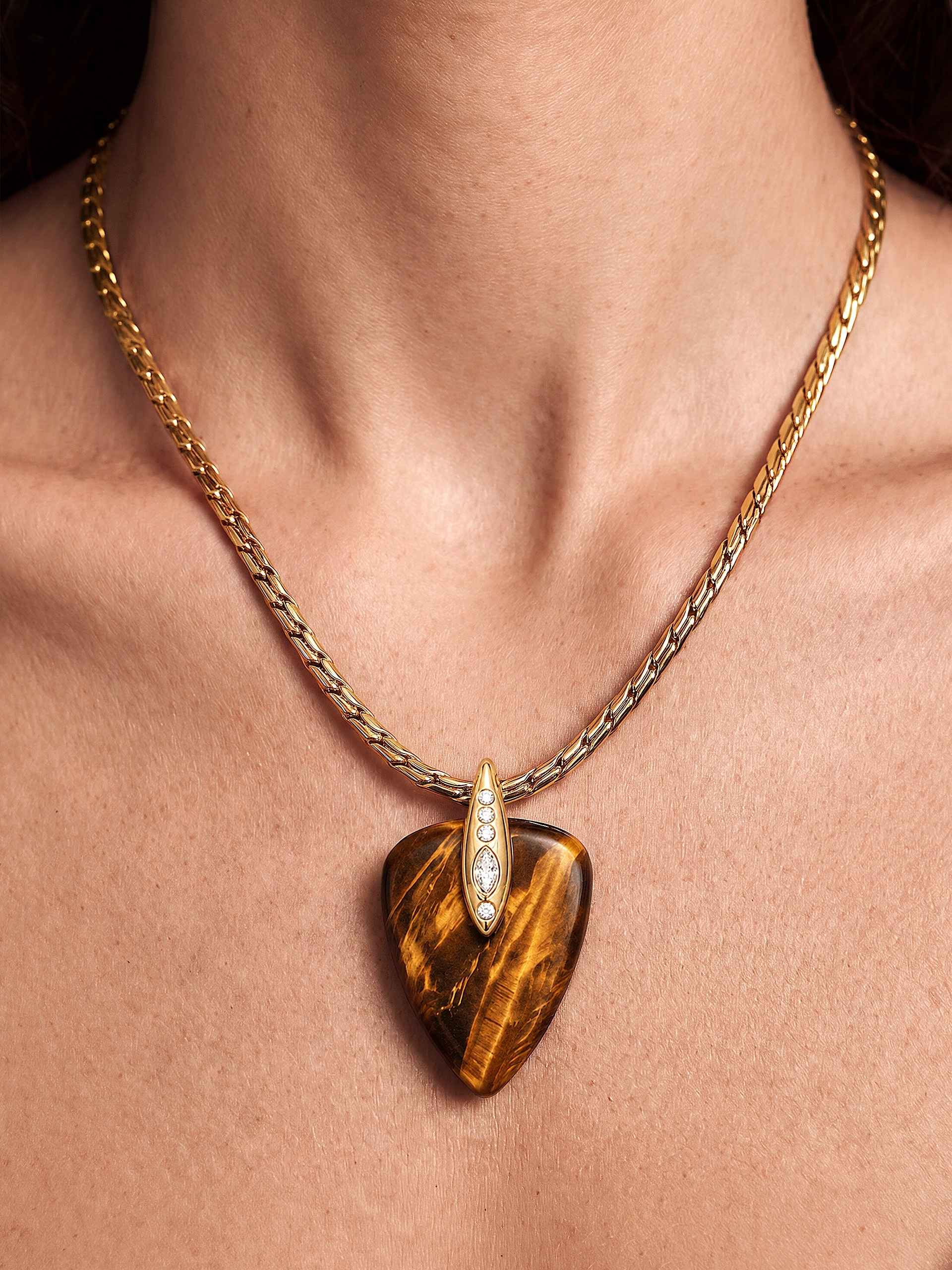Solstice Set in Tiger's Eye