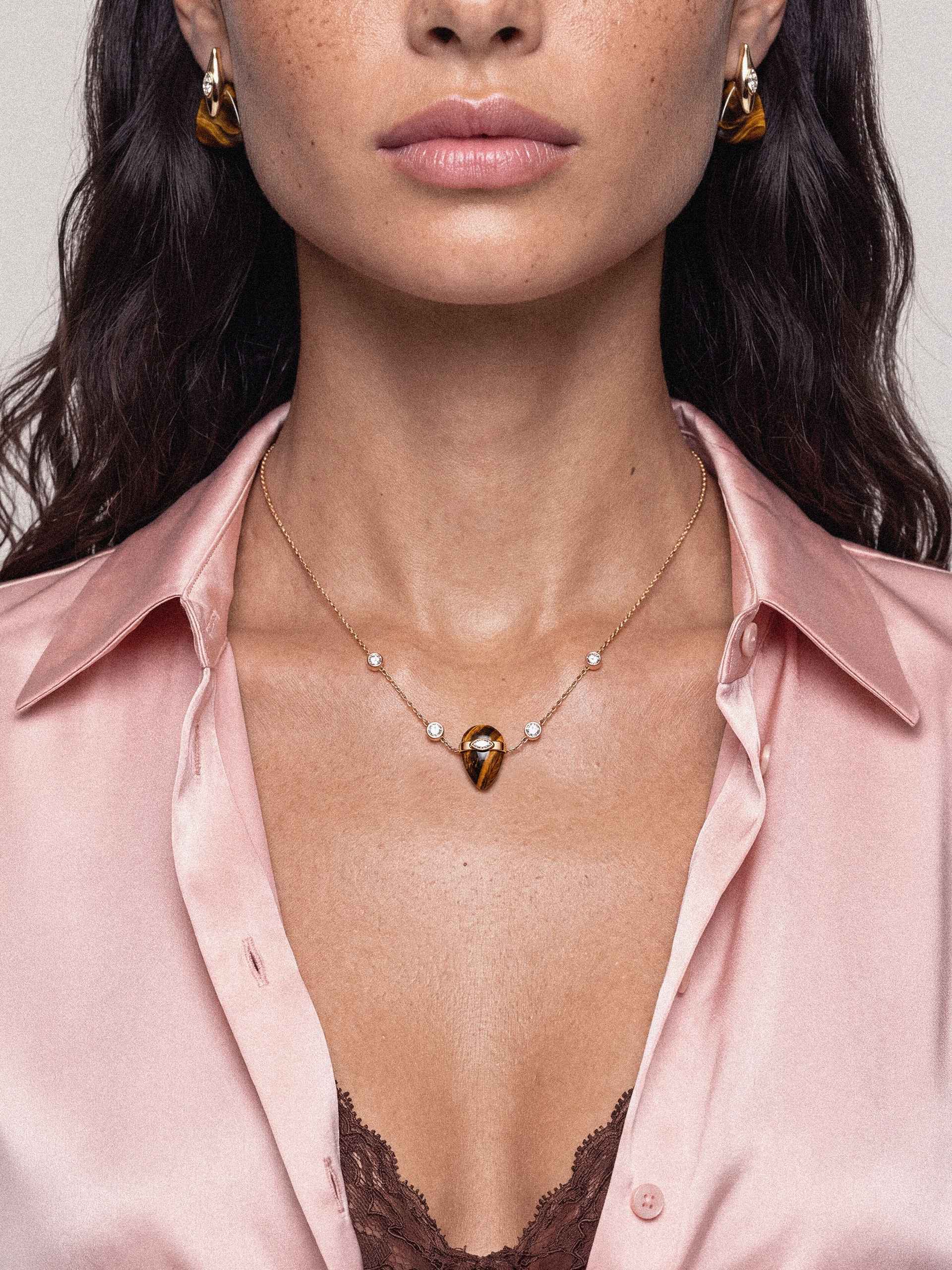 Tiger's Eye Solstice Necklace
