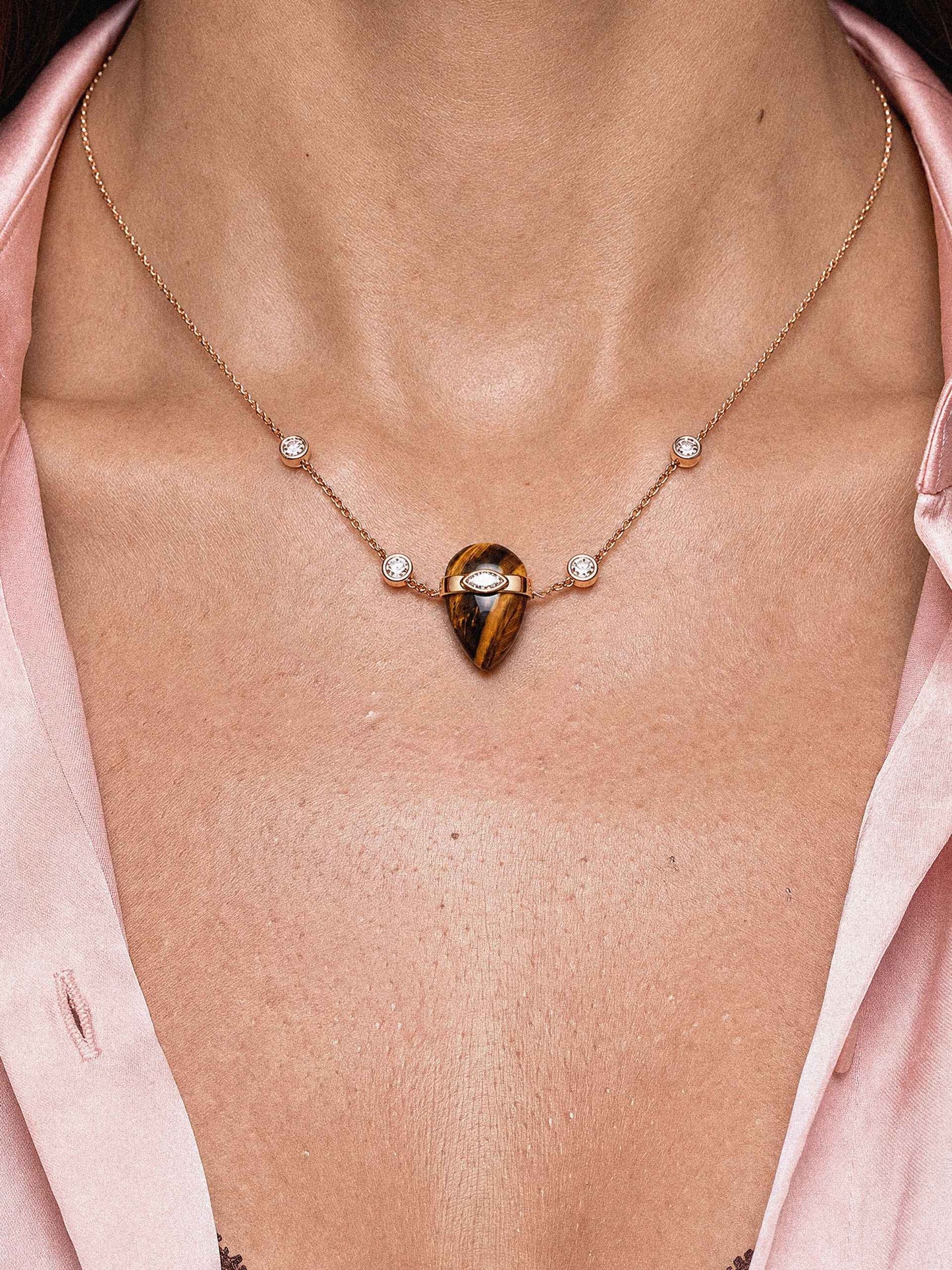 Tiger's Eye Solstice Necklace