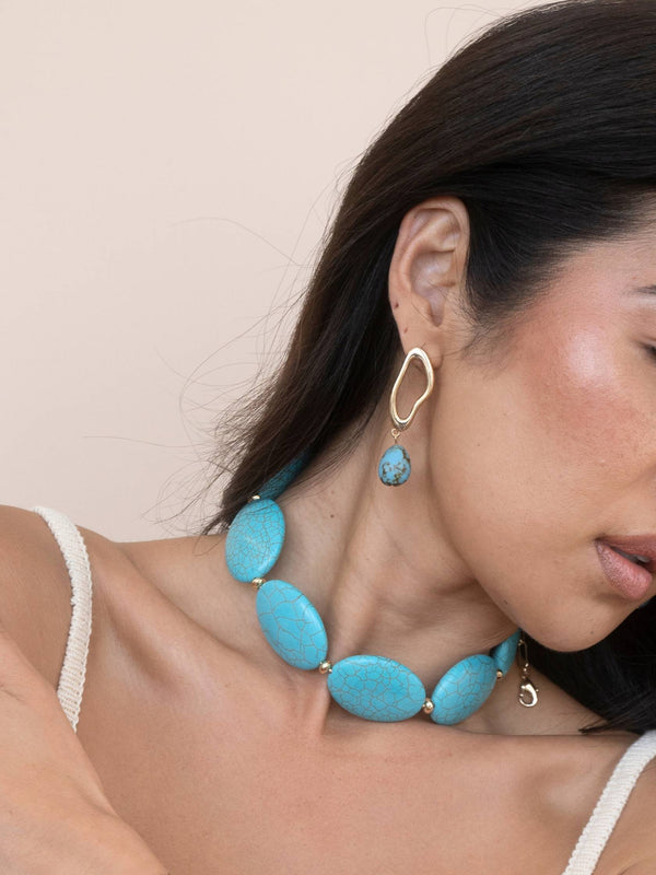 Oval Pop Turquoise Set Second