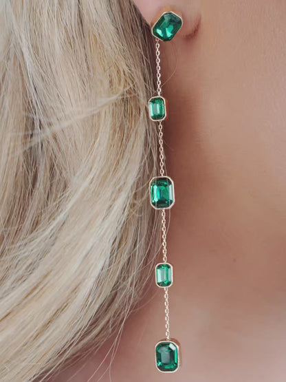 Iconic Crystal Dangle Earrings