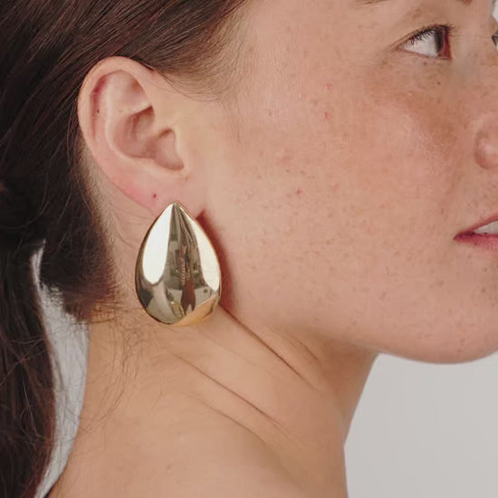 Statement Tear Drop Earrings video