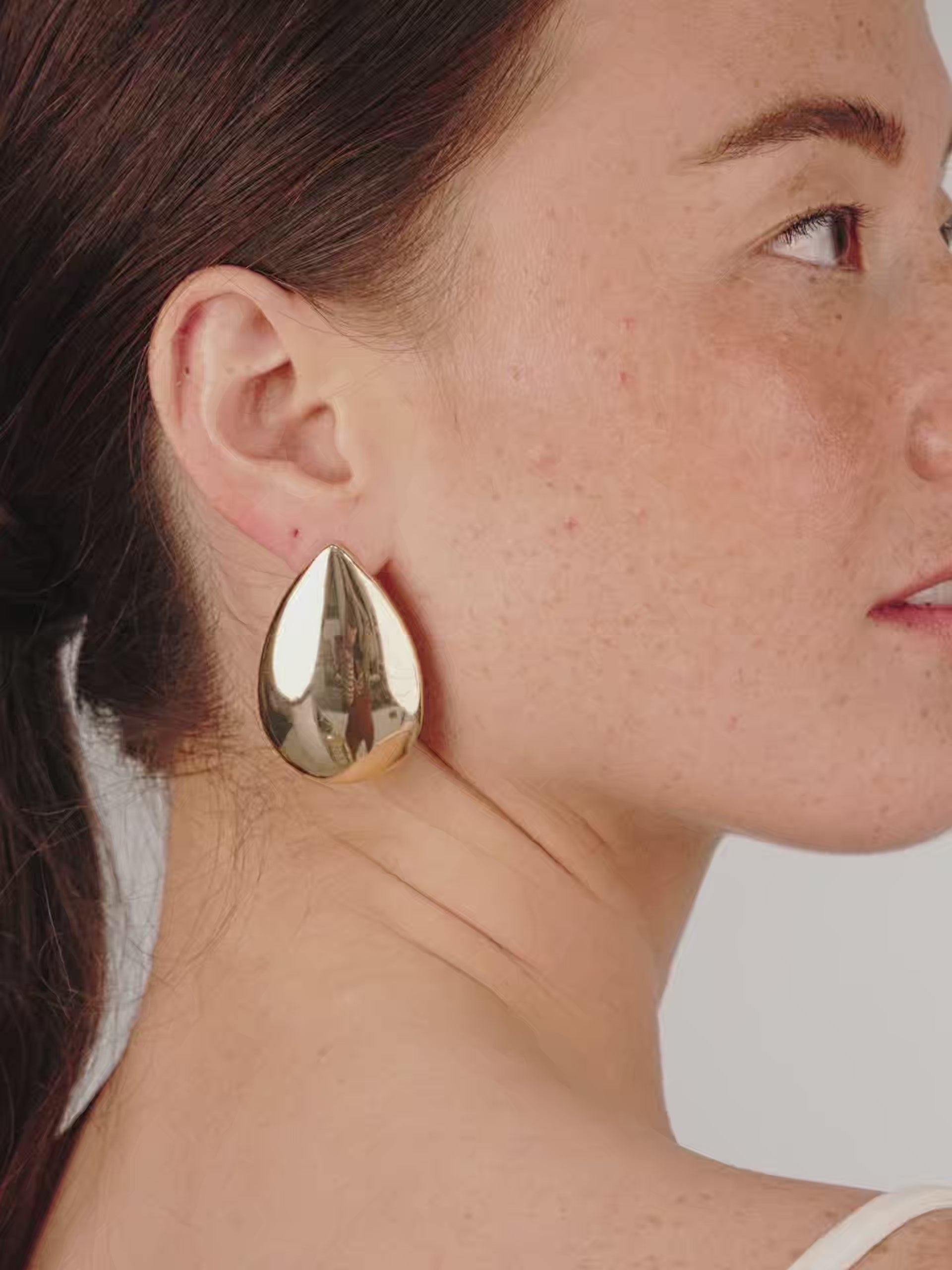 Statement Tear Drop Earrings video