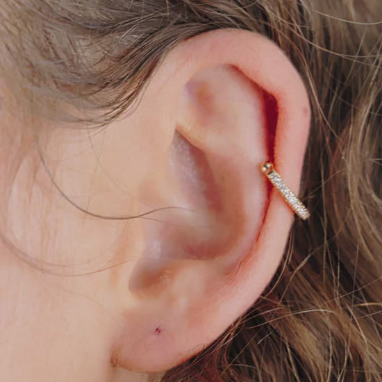 Mini Sparkler Crystal Ear Cuff video