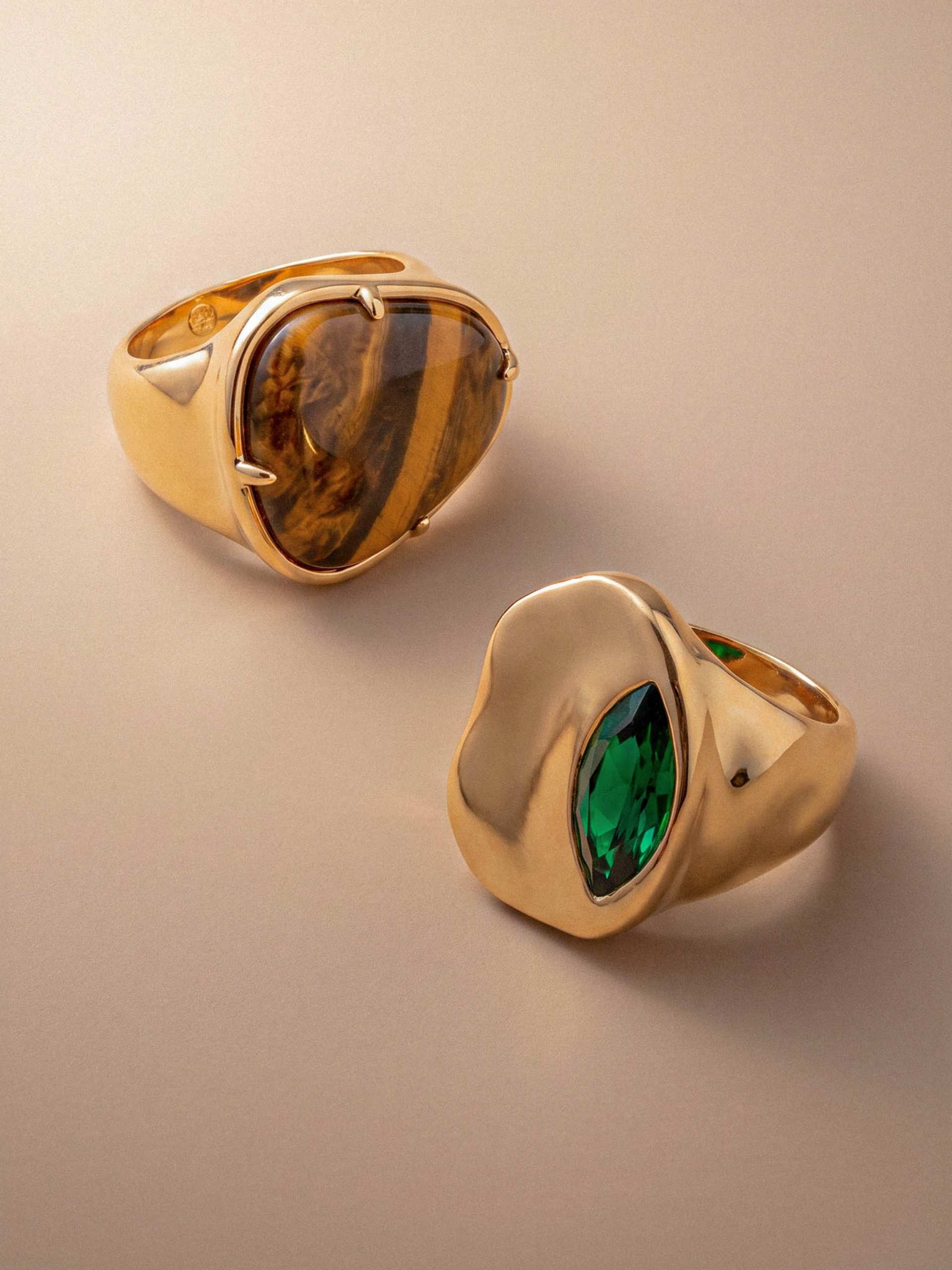 Tiger's Eye Solstice Ring