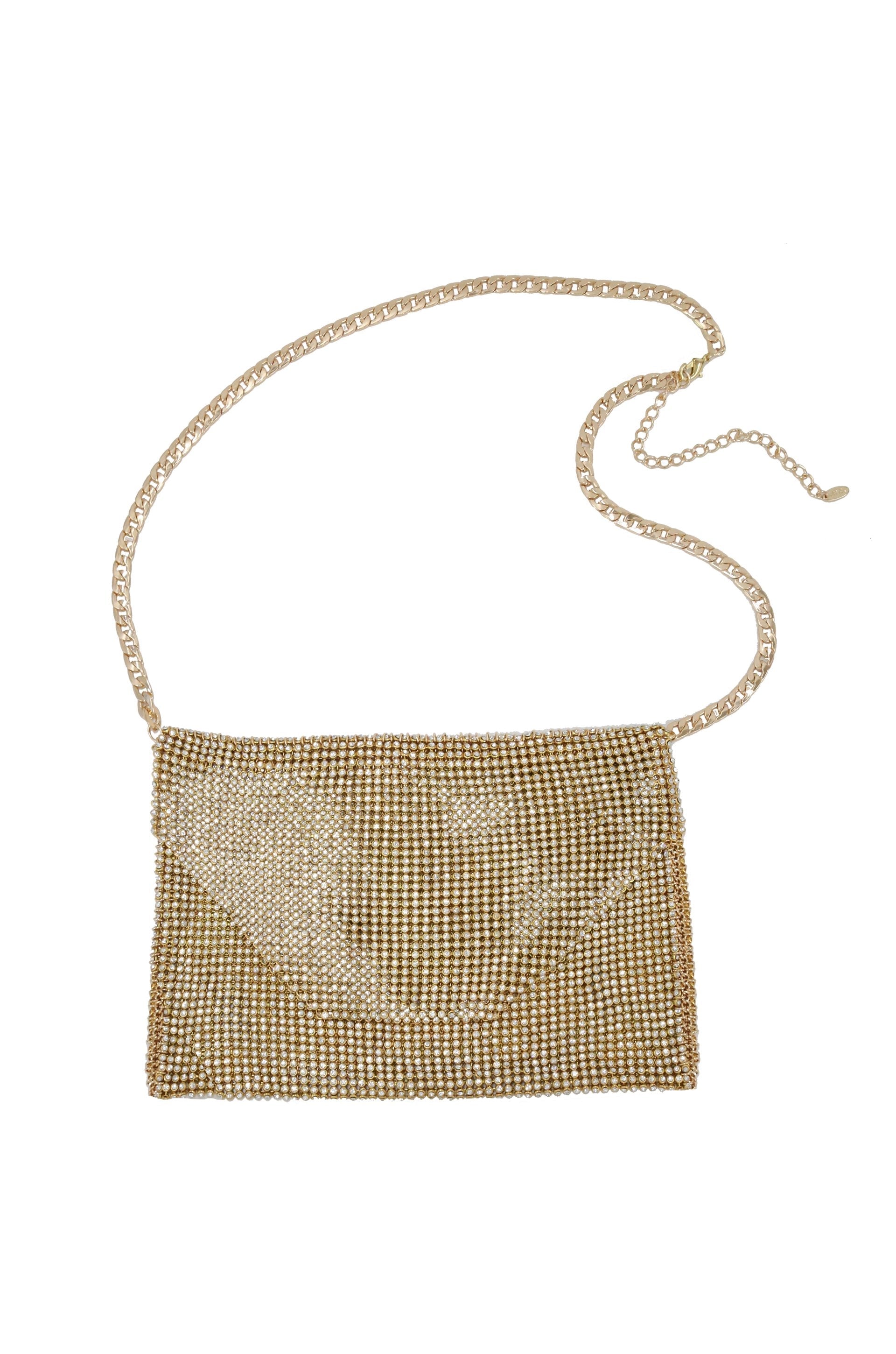 Bag, Gold tone, Gold-tone plated