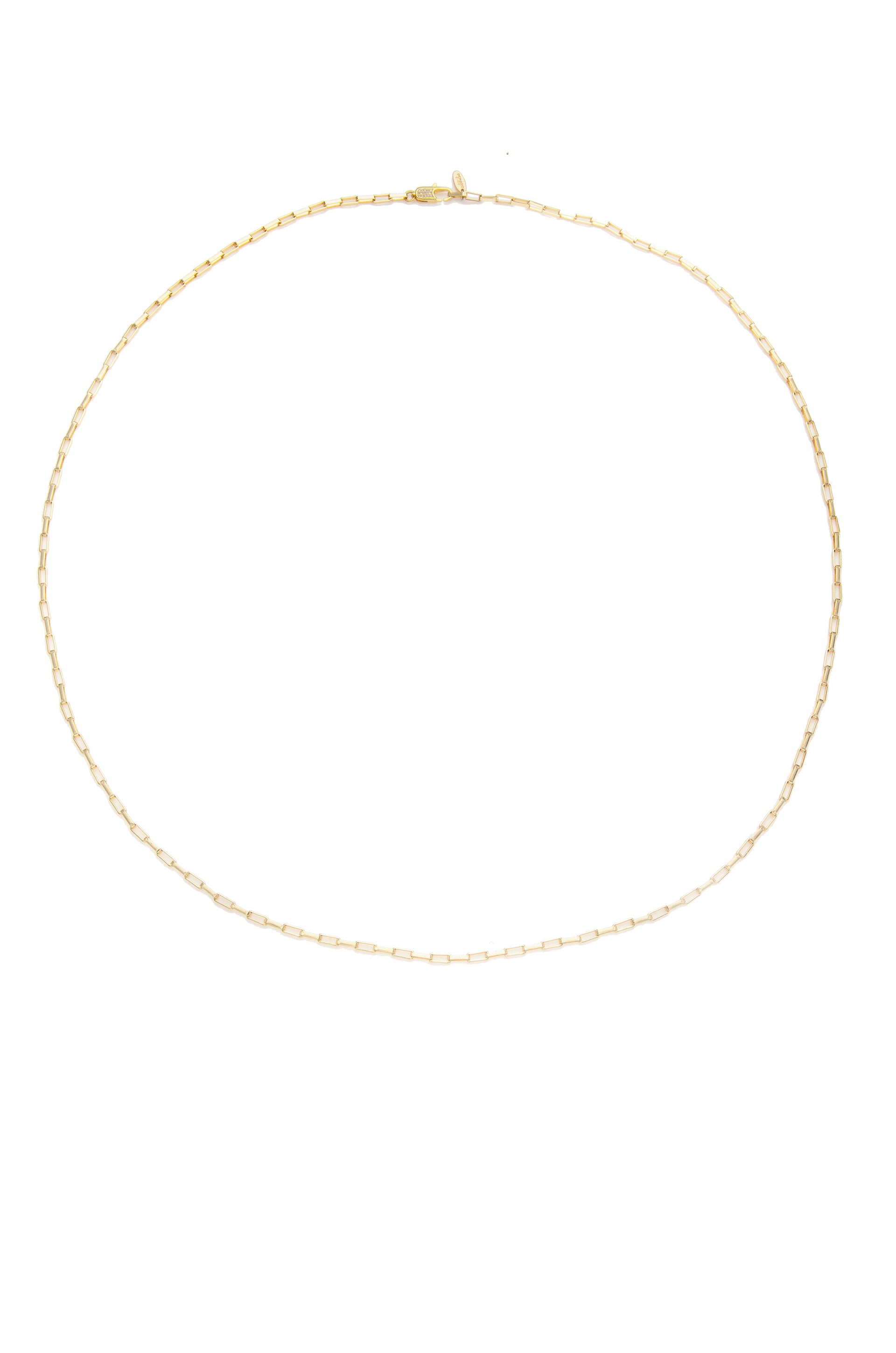All Day Belt in Gold on white background  