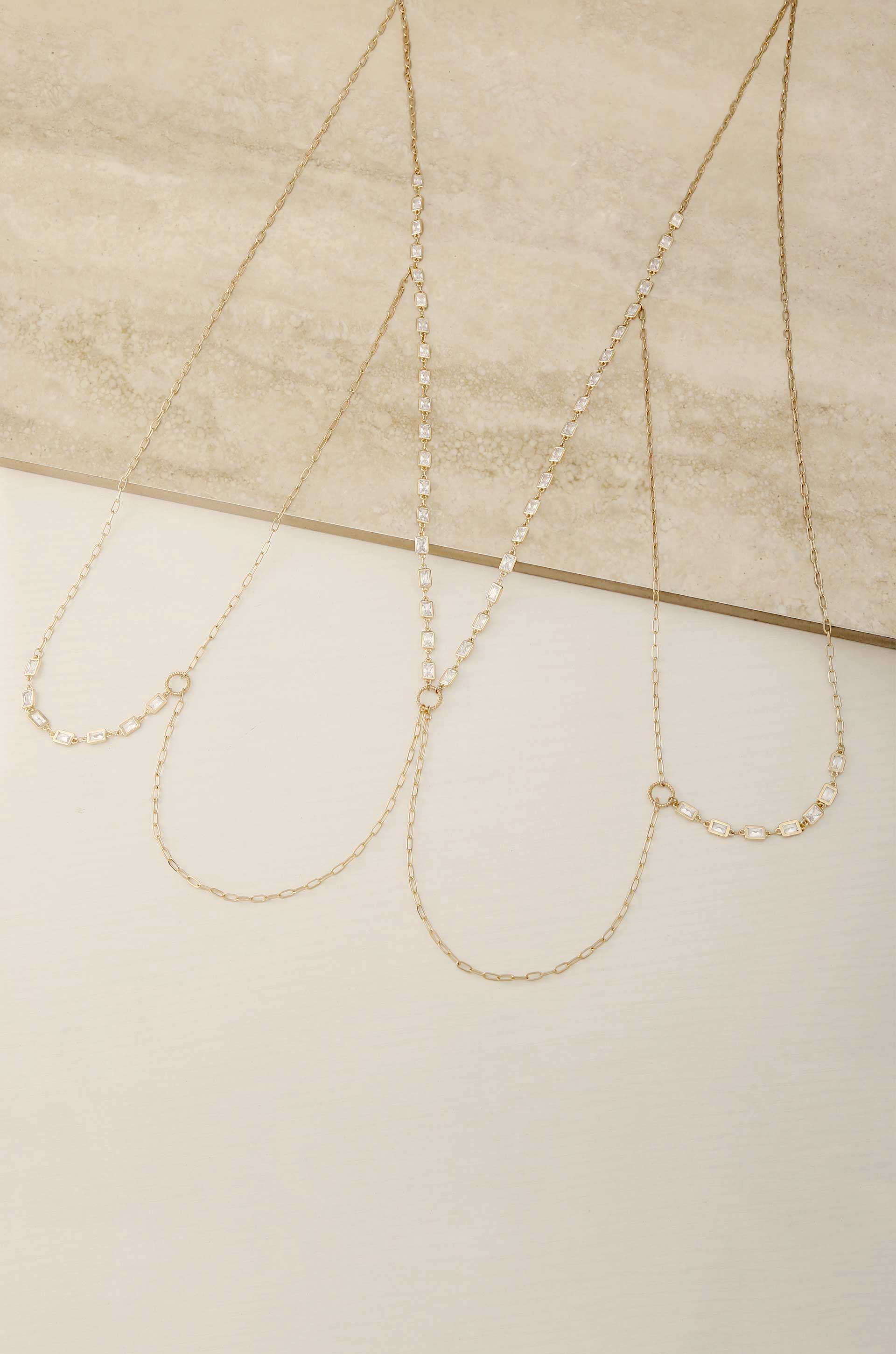The Gold Standard Crystal Body Wrap on slate background  