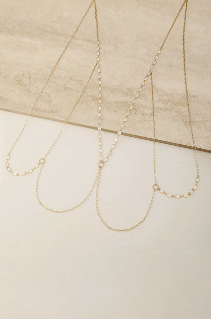 The Gold Standard Crystal Body Wrap on slate background  