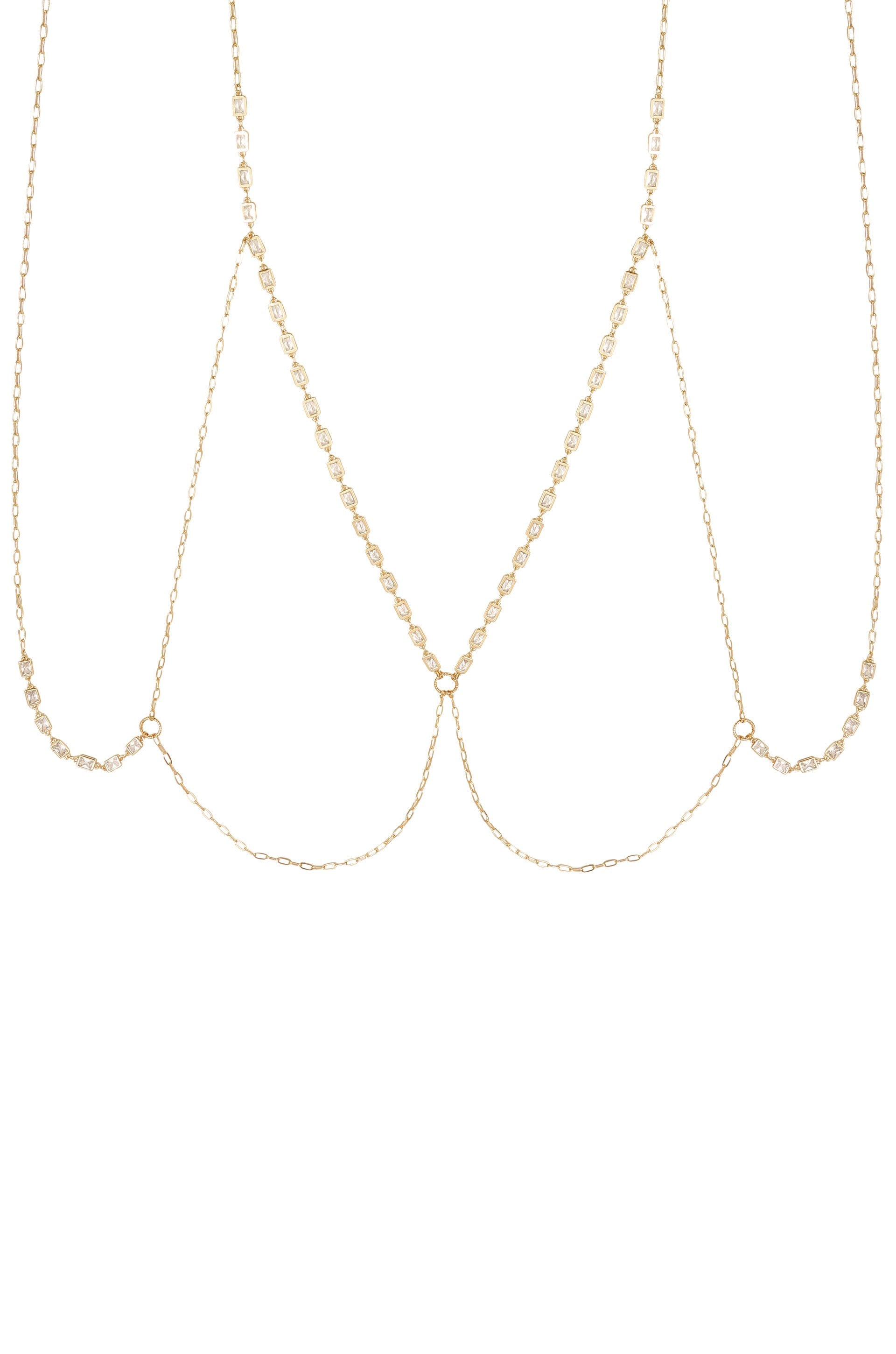 The Gold Standard Crystal Body Wrap on white background  2