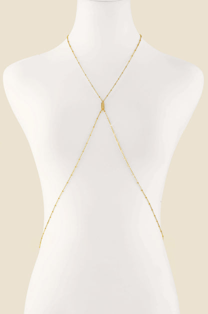 Sun Searcher Body Chain in Gold