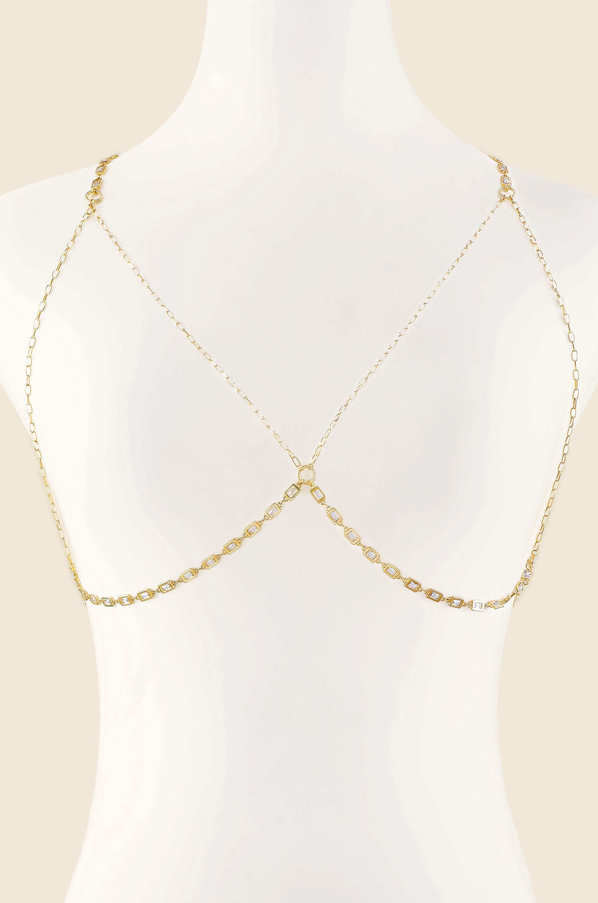 The Gold Standard Crystal Body Wrap front