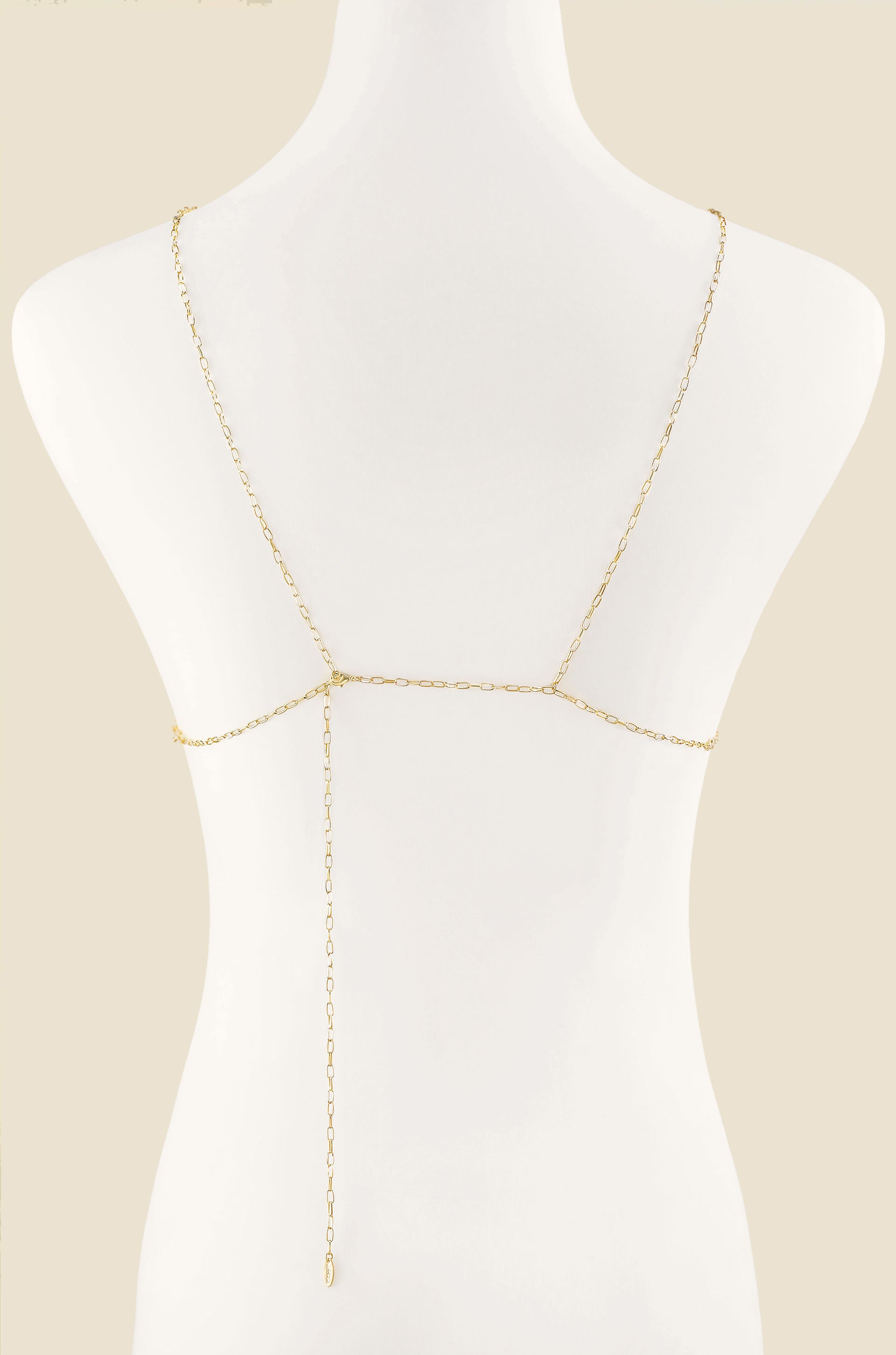 The Gold Standard Crystal Body Wrap back
