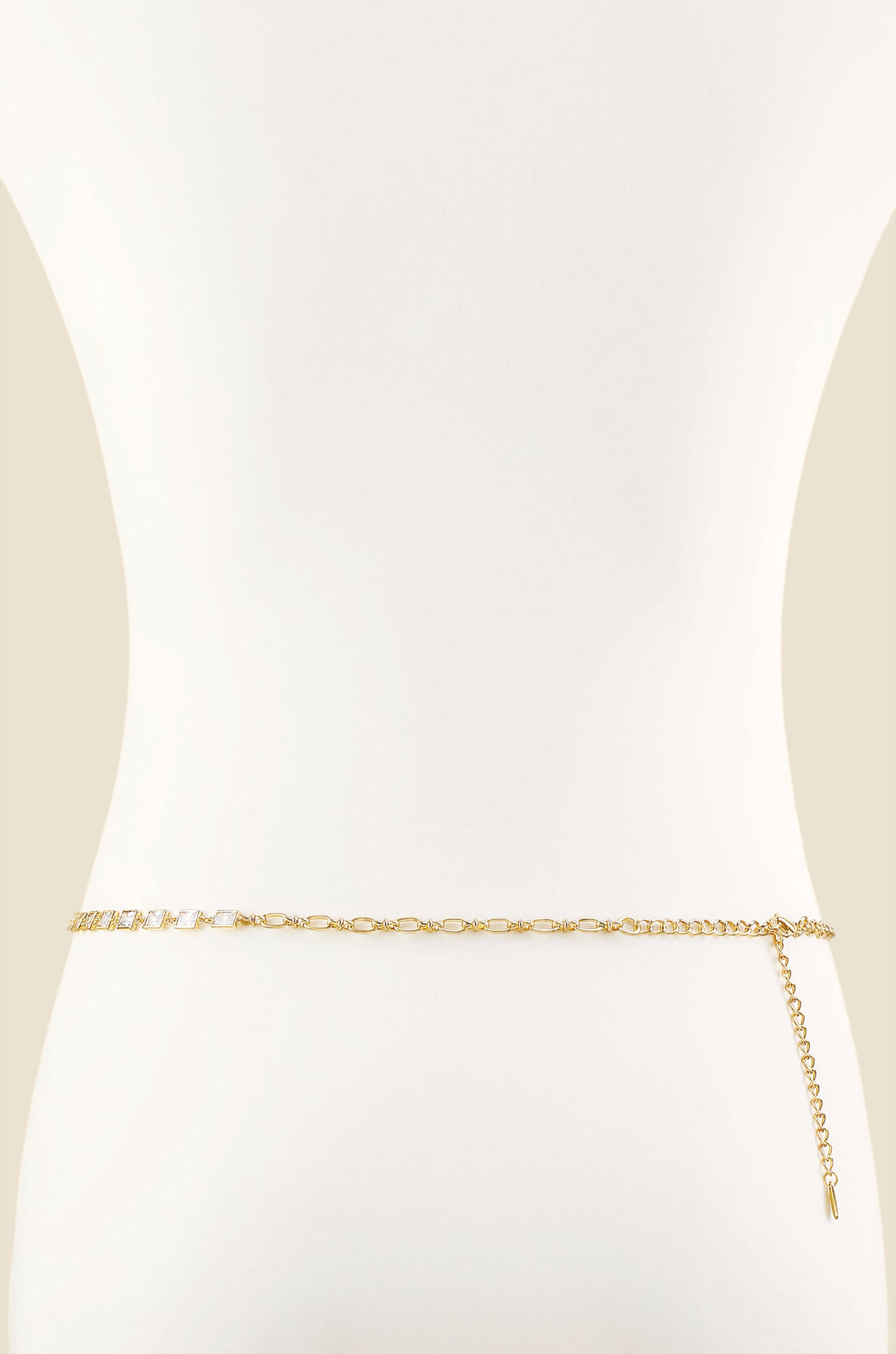 Simple Sparkle Body Chain back