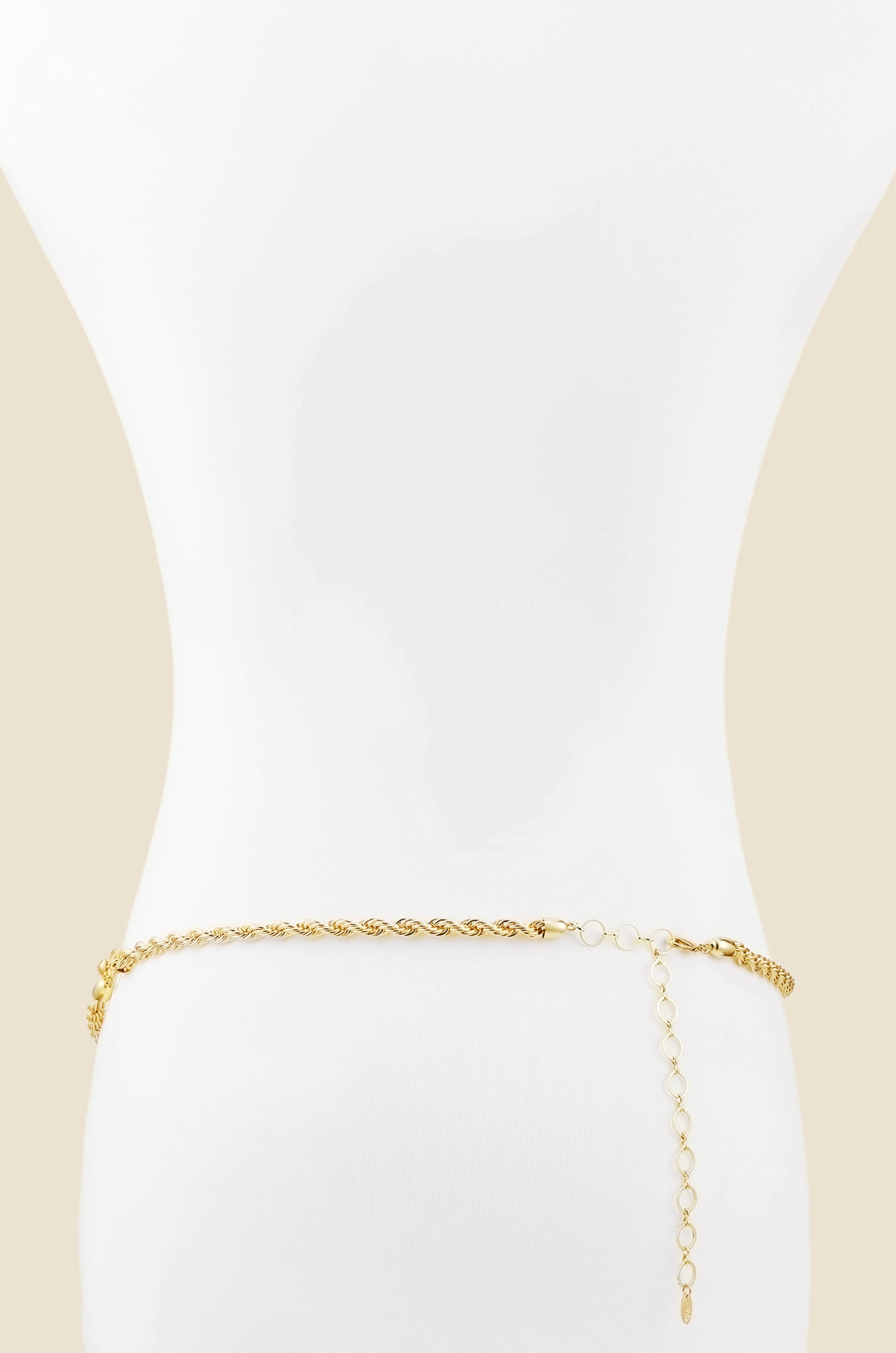 CHANEL Vintage Gold 3 Layer Chain Medallion Belt - Janet Mandell