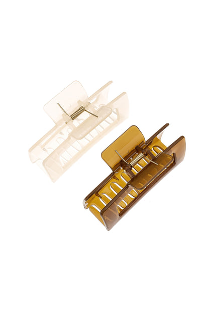 Fundamentals Hair Claw Set on white 2