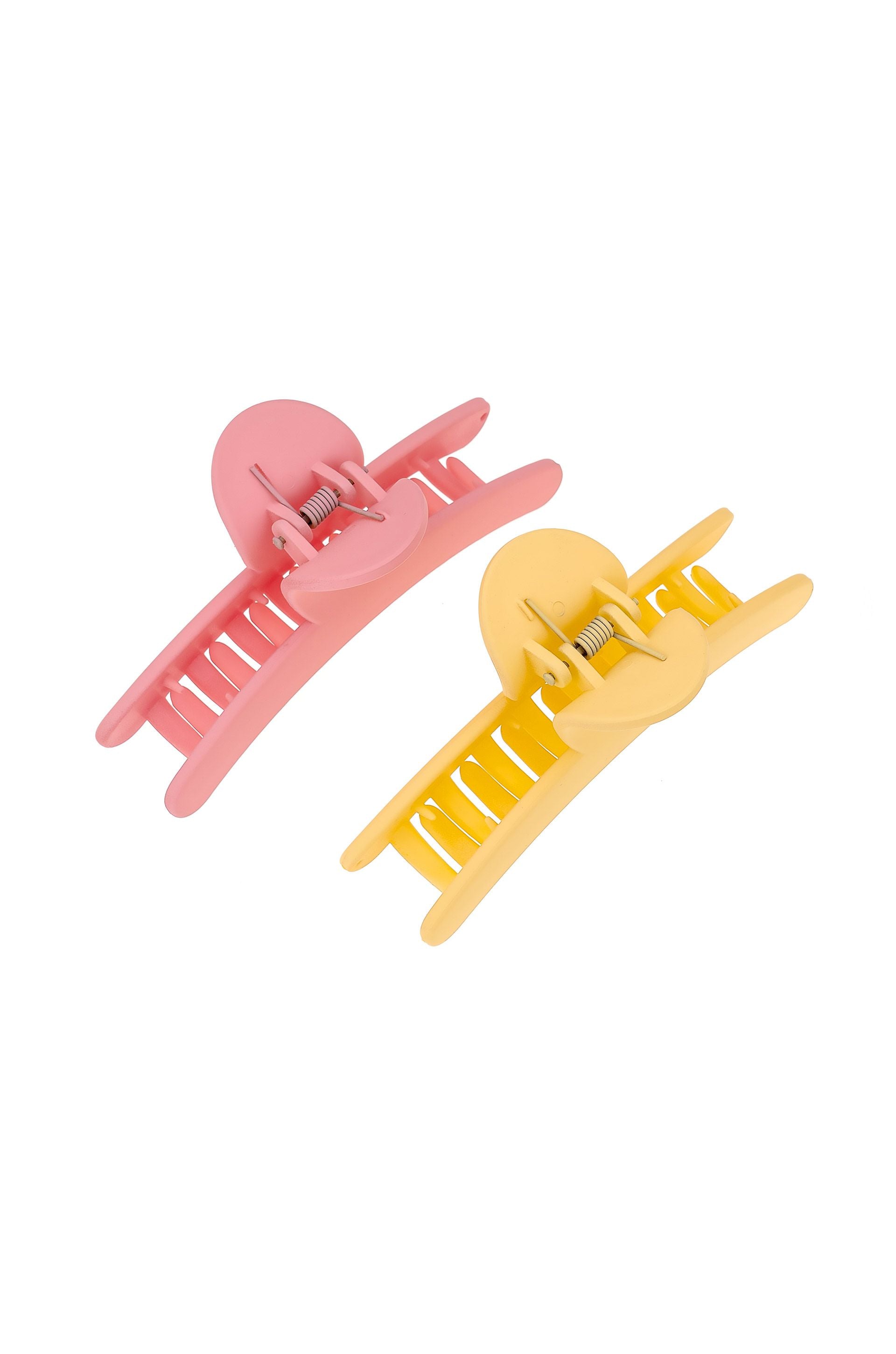 Weekday Warrior Hair Claw Set on white top view