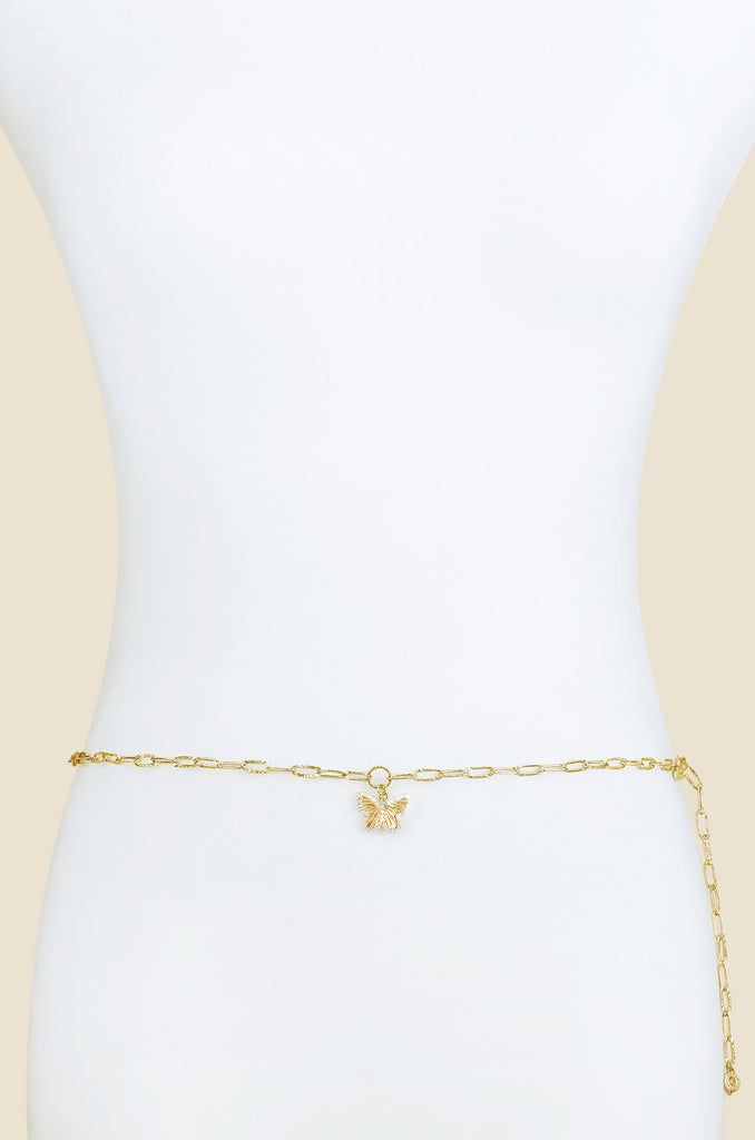 Simplicity Butterfly Belly Chain front